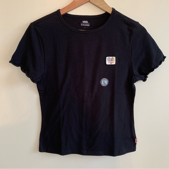 VANS Irene Is Good High Tide T-Shirt . NEW - Picture 5 of 8